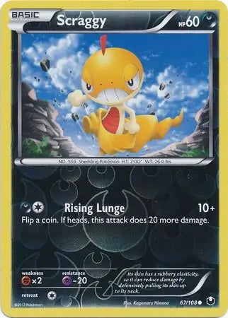 Dark Explorers Scraggy #67/108 reverse holo